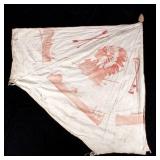 Antique Red Man Chewing Tobacco Advertising Teepee