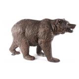 Prowling Cast Aluminum Bear Sculpture