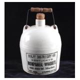 Wolff Distillery Whiskey Jug Louisville Kentucky