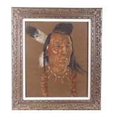 Nancy McLaughlin (Powell) Native Chief Portrait