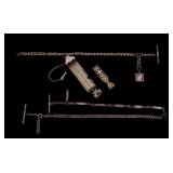 Assorted Gold Plated Antique Watch Fobs