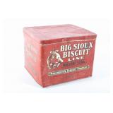 Big Sioux Biscuit Line Waldorf Soda Biscuit Tin