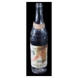 Original Yellowstone Rye Whiskey Glass Bottle