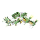 John Deere Ertl Tin & Cast Farm Implement Toys