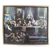 Ylli Haruni - "Fallen Last Supper Bad Guys" Canvas