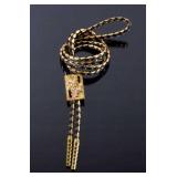 Landstroms Black Hills Gold 10k Bolo-Tie