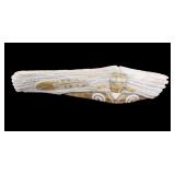 Native American Alabaster Chiefs Bust Carving