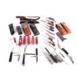 Large Assorted Knife Collection