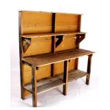 Rustic Reclaimed Montana Timber Work Bench