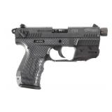 Walther P22 .22 LR Semi Auto Pistol w/Case LNIB