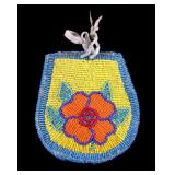 Crow Native American Beaded Pouch
