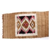Navajo Mohair Hand Woven Polychrome Rug