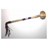 Apache Beaded Stone War Club 19th Century