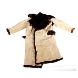 Antique Stagecoach Driver Buffalo Hide Coat