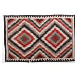 Navajo Old Crystal Eye Dazzler Trade Wool Rug