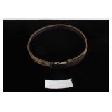 Deer Lodge Prison Hitched Horsehair Belt c. 1890-