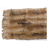 Antique Antelope & Civet Cat African Chiefs Robe