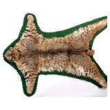 Montana Taxidermy Bobcat Rug