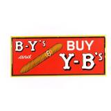 Original Y-B Cigar Advertising Sign