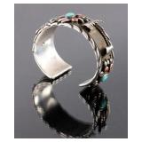 Raymond Yazzie Navajo Sterling Silver Watch Cuff