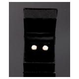 18K Gold Australian Boulder Opal Earrings