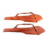 Custom Leather Rifle Scabbards Dillon Montana