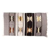 Zapotec Wool Pictorial Butterfly Runner Rug