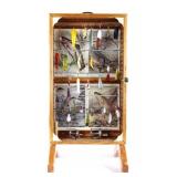 Antique Fishing Tackle Mercantile Display