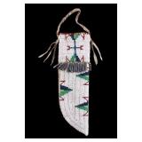 Sioux Reservation Period Fully Beaded Knife Sheath