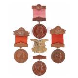 Collection of Early G.A.R. Encampment Accoutrement