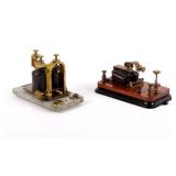 Antique Bunnell Telegraph Relay and Sounder