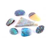 12.2ct Australian Boulder Opal Cabochon Collection