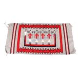 Navajo Yei Pictorial Rug Fine Wool c. Early 1900