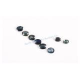 24.07 Carats Deep Blue Oval Cut Sapphire Gemstones