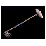 Lakota Sioux Skullcracker Beaded War Club c. 1890-