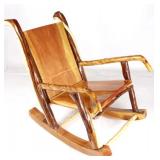Rustic Montana Juniper Custom Rocking Chair