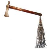 Blackfoot Pipe Tomahawk w/ Beaded Drop 1850