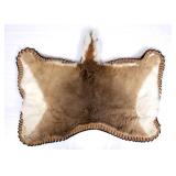 Taxidermy Double Felted Deer Hind Half Rug