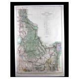 1921 Department of the Interior Idaho Map