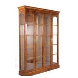 Large Hardwood Display Cabinet