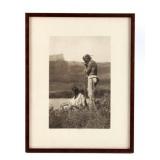 c.1912 Original Roland Reed Framed Photogravure