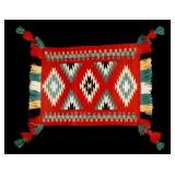Navajo Germantown Sunday Saddle Blanket