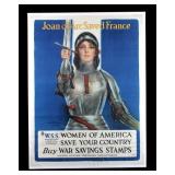 Original WWI Joan of Arc Poster
