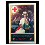 Original WWI American Red Cross Nurse Poster