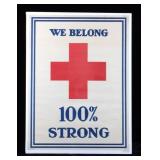 Original Red Cross WWI Poster
