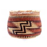 Yurok Native American Indian Trinket Basket