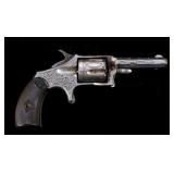 Engraved Forehand & Wadsworth .32 Pioneer Revolver