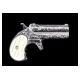 Engraved Remington Arms Type II .41 RF Derringer