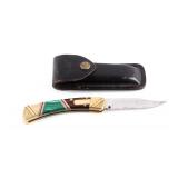 Buck 110 Custom Switchblade Automatic Knife