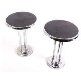 Howell & Wolfgang Hoffmann Art Deco Side Tables